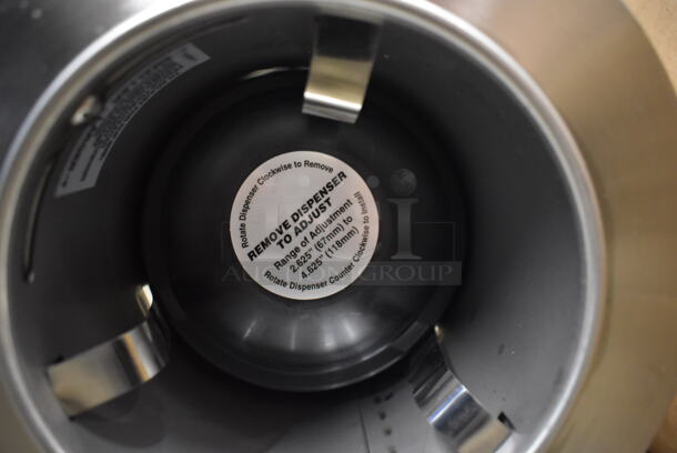 10 BRAND NEW IN BOX! RITE1S Stainless Steel Cup Dispenser Chutes. 7.5x7.5x23. 10 Times Your Bid! - Image 3 of 7