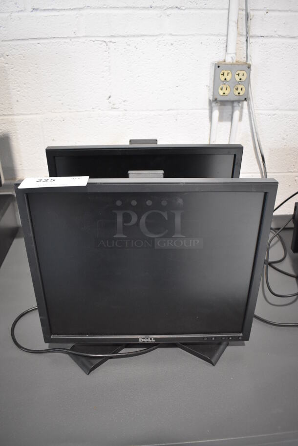 2 Dell P190St 19" Computer Monitors. 100-240 Volts, 1 Phase. 2 Times Your Bid! - Image 1 of 12