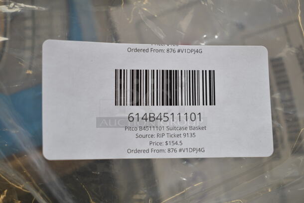2 BRAND NEW SCRATCH AND DENT! 614B4511101/614B45111012 Pitco B4511101 Suitcase Basket. 2 Times Your Bid! - Image 3 of 4