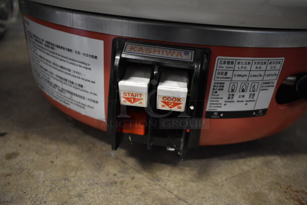 Kashiwa Metal Commercial Countertop Gas Powered Rice Cooker. - Image 9 of 9