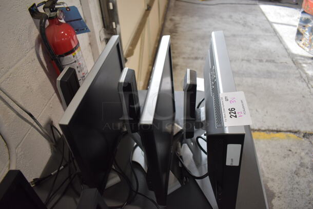 3 Various Computer Monitors; Dell 2007FPb 20", Dell 1907FPc 19", Dell 1908FPt 19". 100-240 Volts, 1 Phase. 3 Times Your Bid! - Image 2 of 8