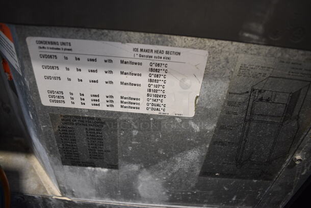 Manitowoc Model QY1074C Stainless Steel Commercial Ice Machine Head. 115 Volts, 1 Phase. 30x25x30 - Image 4 of 5