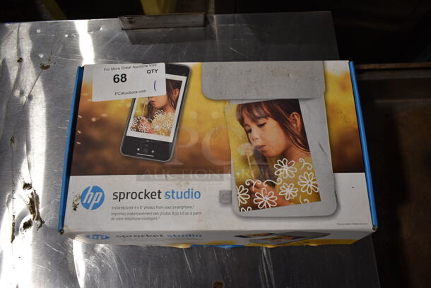 IN ORIGINAL BOX! HP VCVRA-1802 Sprocket Studio Printer. - Image 1 of 4