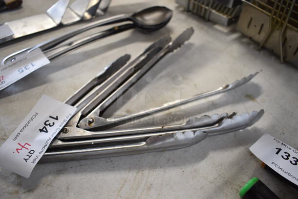 4 Various Metal Tongs. Includes 11.5". 4 Times Your Bid! - Image 2 of 2
