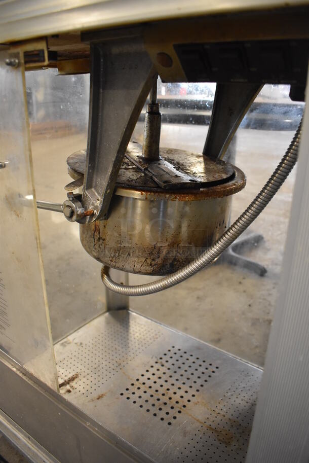 Gold Medal 2001ST Metal Commercial Countertop Popcorn Machine Merchandiser. 120 Volts, 1 Phase. 27x20x40. Cannot Test Due To Plug Style - Image 3 of 7