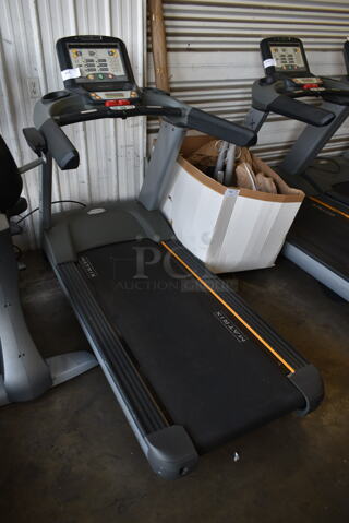 Matrix Ultimate Deck Commercial Floor Style Treadmill. Tested and Working!