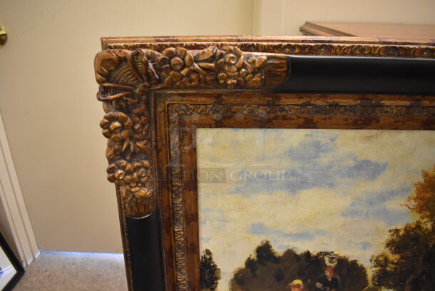 Framed Canvas Painting Reproduction of Poppies by Claude Monet From Art Dealer Ed Mero! - Image 3 of 7