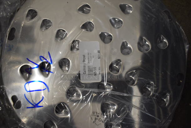 5 BRAND NEW! Metal Pelican Head Grating Blades; KD-3/16, KD-1/2, Two KD-5/16, KD-GD. 9.25x9.25. 5 Times Your Bid! - Image 7 of 10