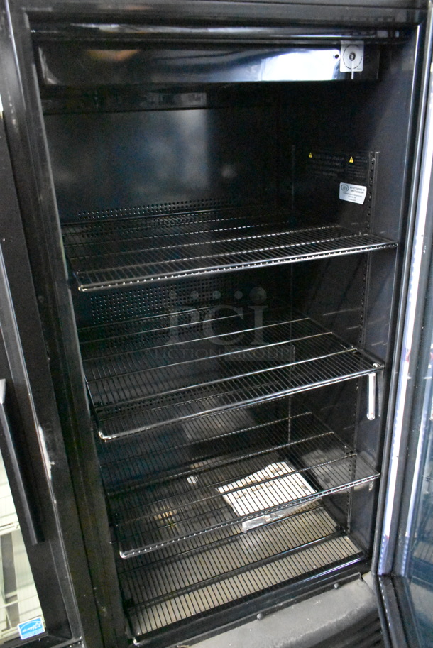IDW GCG-10-F2334B Metal Commercial Single Door Reach In Cooler Merchandiser w/ Poly Coated Racks. 115 Volts, 1 Phase. Tested and Working! - Image 3 of 4
