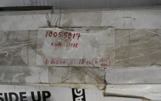 6 BRAND NEW! Boxes Including 10055817 Steak Knives, 6 Browne 57.3180 Eclipse Spoons. 6 Times Your Bid!  - Image 5 of 9