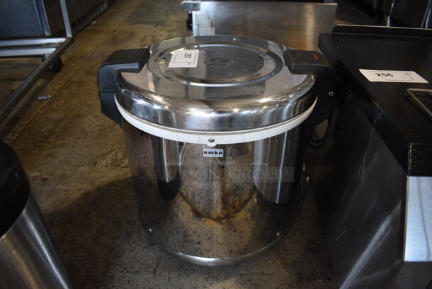 Amko SEJ-22000 Stainless Steel Commercial Countertop Rice Cooker. 110-120 Volts, 1 Phase. 16x18x16 - Image 6 of 6