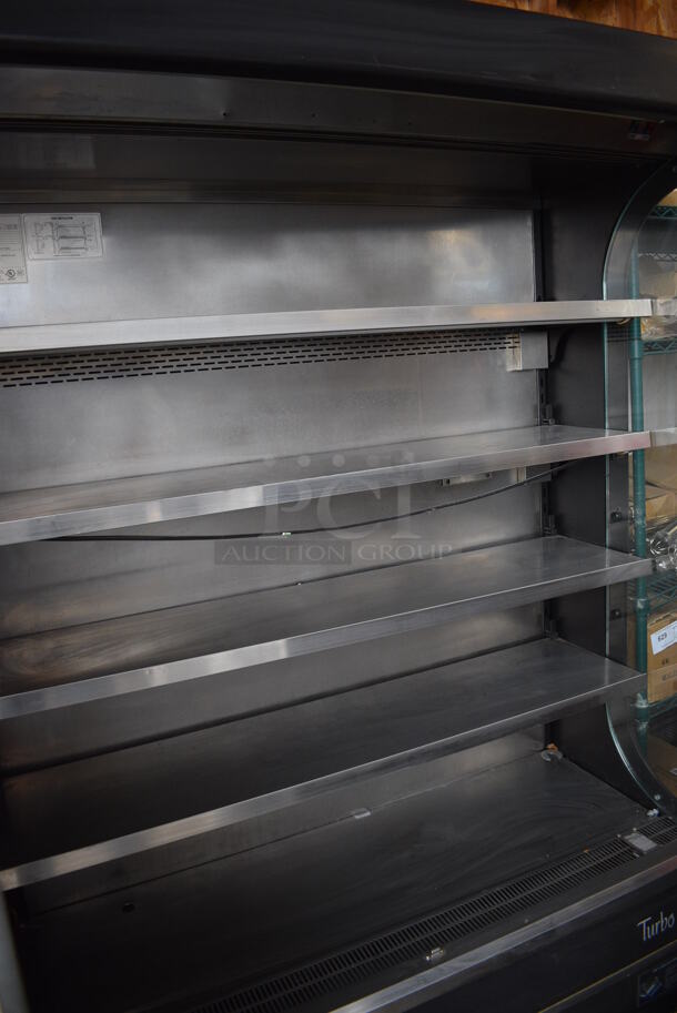 Turbo Air Model TOM-50B Metal Commercial Floor Style Open Grab N Go Merchandiser w/ Metal Shelves. 120 Volts, 1 Phase. 51x27x78. Cannot Test - Unit Needs New Plug Head - Image 3 of 5