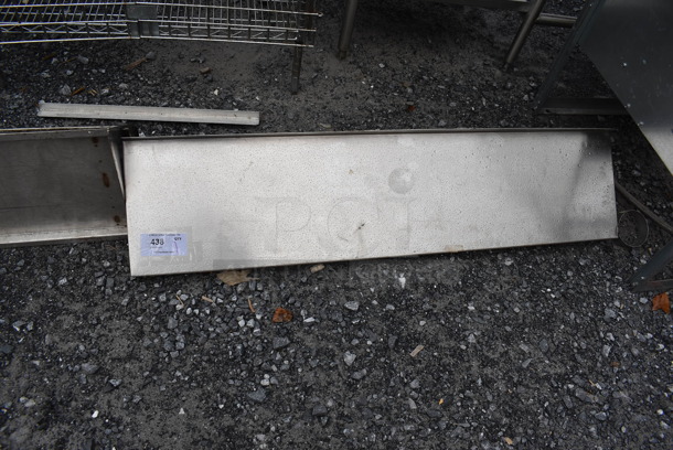 Stainless Steel Shelf. 56x12x12 - Image 2 of 5