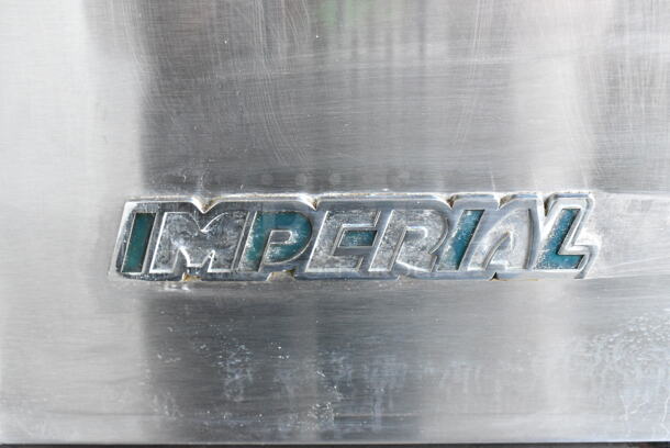 2 Imperial/Alto Shaam Stainless Steel Commercial Natural Gas Powered Full Size Convection Oven w/ View Through Door, Solid Door and Metal Oven Racks. 2 Times Your Bid!  - Image 2 of 5