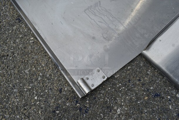 Stainless Steel Swinging Kitchen Door. - Image 4 of 4