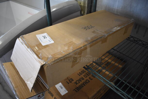 BRAND NEW IN BOX! Black Metal Chip Display Rack - Image 6 of 6