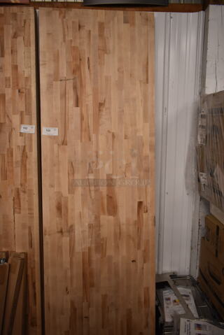 BRAND NEW SCRATCH AND DENT! Regency Wooden Butcher Block Tabletop