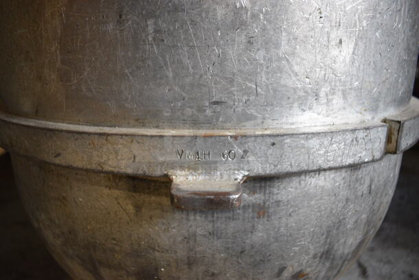 Hobart VMLH60 Metal Commercial 60 Quart Mixing Bowl. 24x19.5x16 - Image 4 of 4