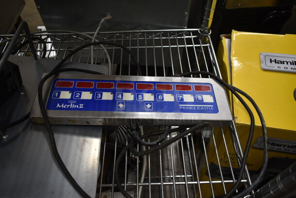 ALL ONE MONEY! Tier Lot of Various Items Including 2 Metal Cash Drawers and Merlin II Timer. - Image 2 of 5