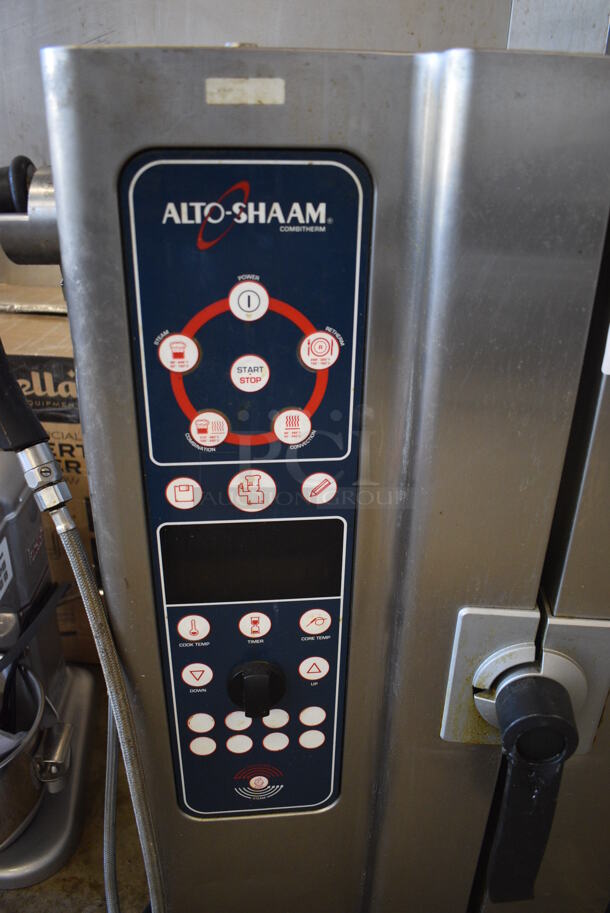 Alto Shaam Model 10.10 ES Stainless Steel Commercial Electric Powered Combitherm Convection Oven w/ View Through Door and Metal Oven Racks. 208-240 Volts, 3 Phase. 45x40x45 - Image 3 of 9