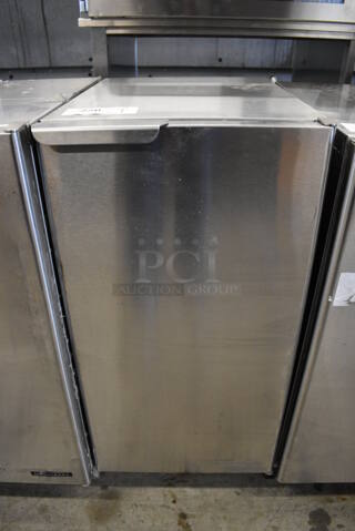 2018 Hoshizaki AM-50BAE-AD Stainless Steel Commercial Self Contained Slim Line Ice Machine. 115-120 Volts, 1 Phase. 15x23x32