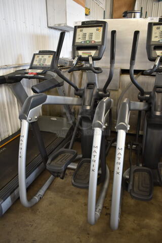 Matrix Commercial Floor Style Stepper Machine. Does Not Come w/ Power Cord. Tested and Working!