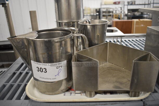 ALL ONE MONEY! Lot of Various Metal Items Including Pitcher! - Image 2 of 4
