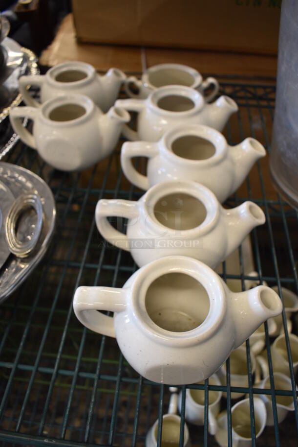ALL ONE MONEY! Tier Lot of Various Items Including Metal Dishes, Ceramic Pitchers and Poly Bin - Image 7 of 10