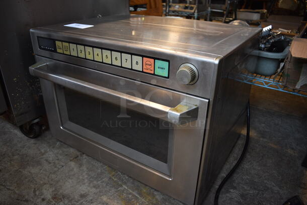 Panasonic Stainless Steel Commercial Countertop Microwave Oven. 26x23x19 - Image 2 of 6