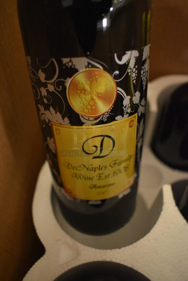 Box of DeNaples Family Wine Bottles! Includes Amarone and Private Reserve - Image 8 of 12