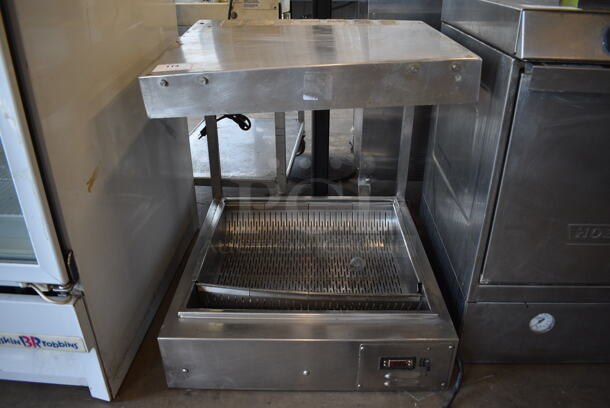 Stainless Steel Commercial Countertop Electric Powered Fry Dumping Station. 208 Volts. 27x29x31
