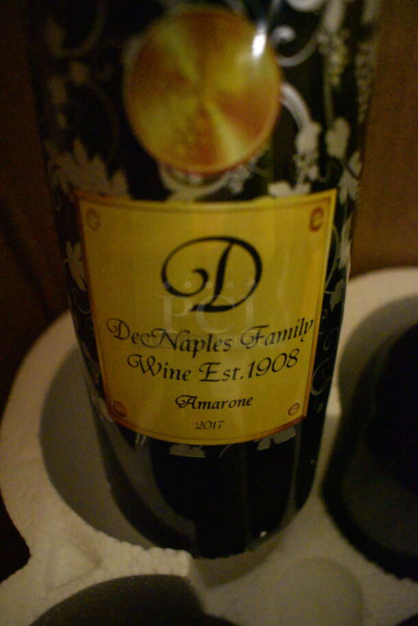 Box of DeNaples Family Wine Bottles! Includes Amarone and Private Reserve - Image 11 of 12