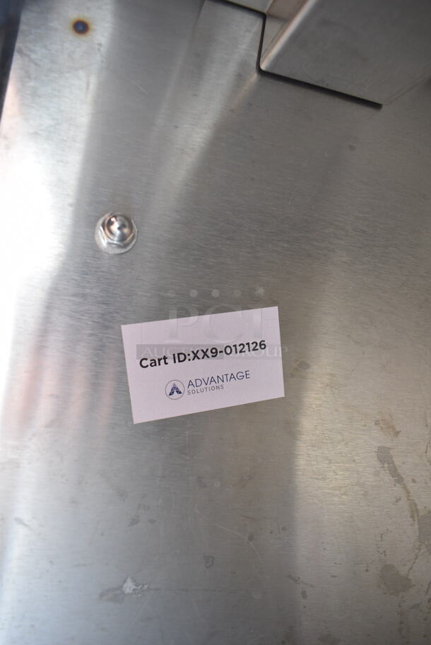 Stainless Steel Cart w/ Drawer and Under Shelf on Commercial Casters.  - Image 6 of 6