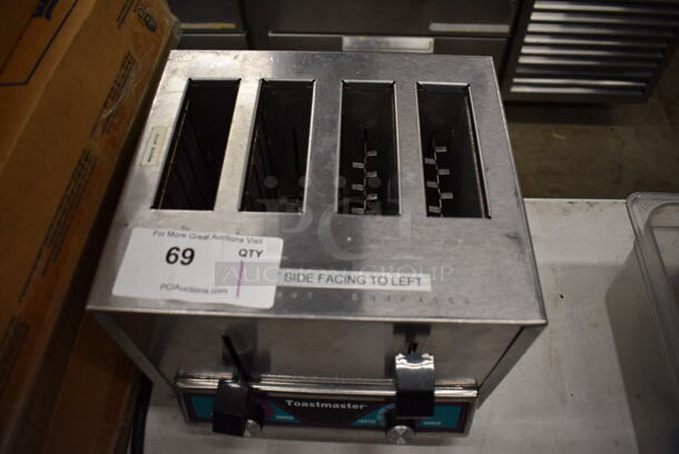 Toastmaster BTW09 Stainless Steel Commercial Countertop 4 Slot Toaster Oven. 120 Volts, 1 Phase. 11.5x13x9 - Image 5 of 6