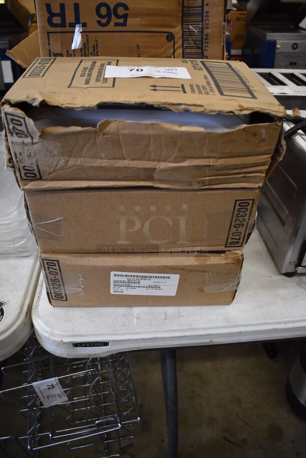 3 BRAND NEW IN BOX! Kay White Poly Wall Mount Soap Dispensers. 6x4x10.5. 3 Times Your Bid! - Image 4 of 8