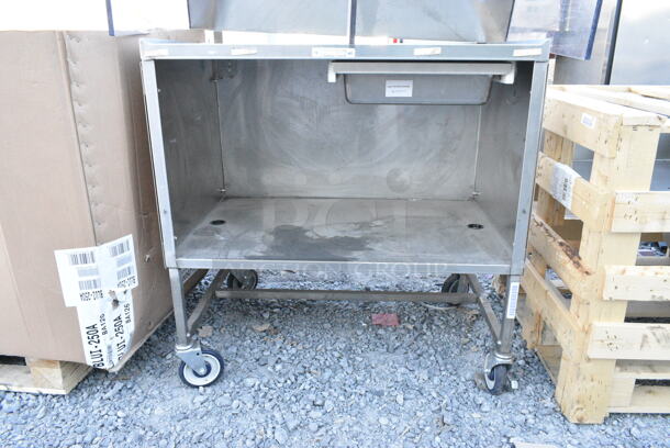 Stainless Steel Portable Table on Commercial Casters.  - Image 2 of 2
