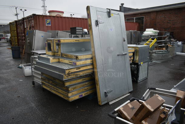 Norlake SELF CONTAINED 10'x14' Walk In Cooler Box w/ Compressor and Norlake CPB075DW 208-230 Volt, 1 Phase Condenser. Information Provided By The Consignor But Not Verified By PCI Auctions. Picture of the Unit Before Removal Is Included In the Listing. - Image 2 of 6