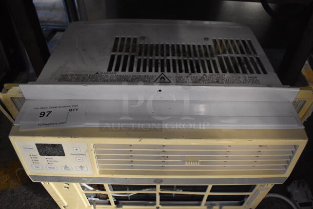 GE AEC08LXL1 Metal Window Mount Air Conditioning Unit. 115 Volts, 1 Phase. 23x17x14. Cannot Test - Needs New Power Cord - Image 4 of 8