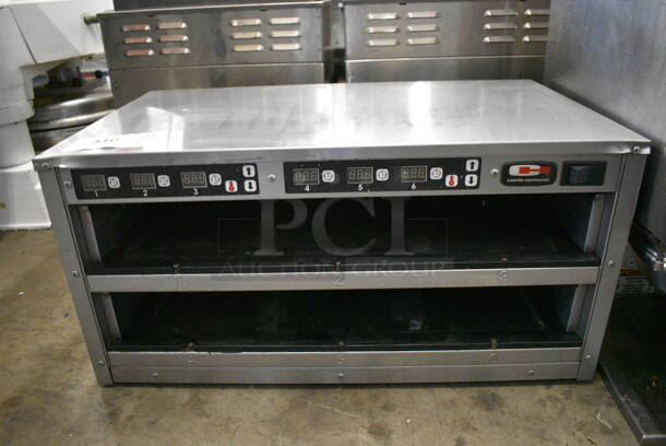 Carter Hoffmann Model MC212S Stainless Steel Commercial Countertop Dedicated Holding Unit. 120 Volts, 1 Phase. 24x14x12. Tested and Working!