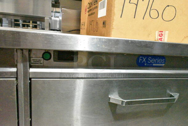 Randell FX Series 2 Drawer Chef Base on Commercial Casters. Tested and Working! - Image 7 of 7