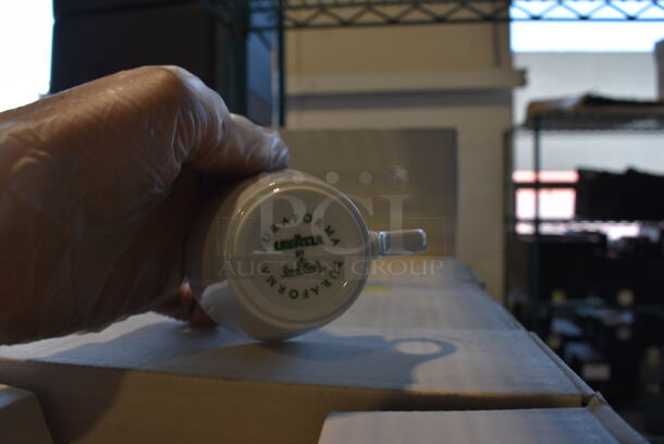 9 Boxes of 12 BRAND NEW Lavazza White Ceramic Mugs. 3.5x2.5x2.5. 9 Times Your Bid! - Image 3 of 4
