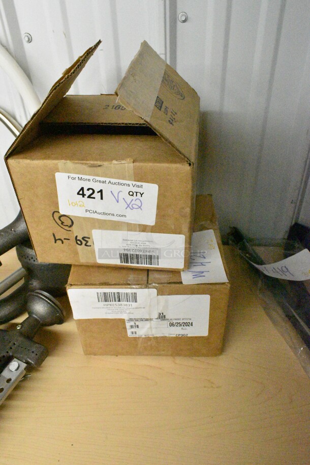 2 BRAND NEW SCRATCH AND DENT! Items Including HPKE5383831 Cleveland KE53838-31 Trs;208,240,480p/24,120s/50,60, HPKE6022394 Cleveland KE602239-4 Tilt Stop Arm; T1. 2 Times Your Bid!  - Image 1 of 6