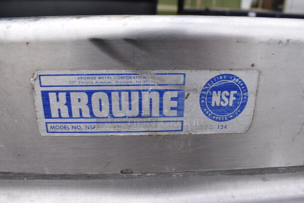 Stainless Steel Commercial 2 Bay Sink w/ Left Side Drain Board. 48x19x32. Bays 10x14x10. Drain Board 16x23x1 - Image 6 of 6