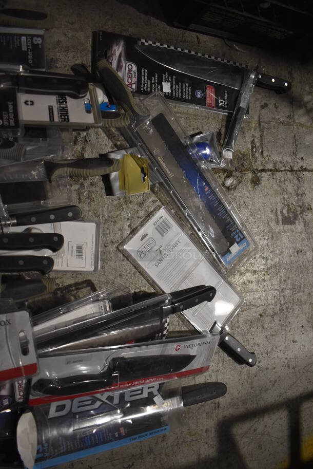 ALL ONE MONEY! Crate of Various BRAND NEW Items Including Knives - Image 4 of 6