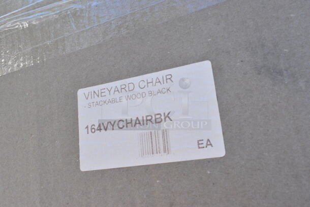 16 BRAND NEW Boxes Including 164VYCHAIRBK Lancaster Table & Seating Vineyard Series Smokey Black Outdoor Cross Back Chair, 5002WRAPNAPN EcoChoice WrapNap 2-Ply Natural Kraft 1/4 Fold Dinner Napkin 16" x 16" - 3000/Case, 164BMCAFEWHT Lancaster Table &amp; Seating Alloy Series Pearl White Outdoor Cafe Barstool, 164BMBKLSWHT Lancaster Table &amp; Seating Alloy Series Pearl White Outdoor Backless Barstool. 16 Times Your Bid!  - Image 5 of 12