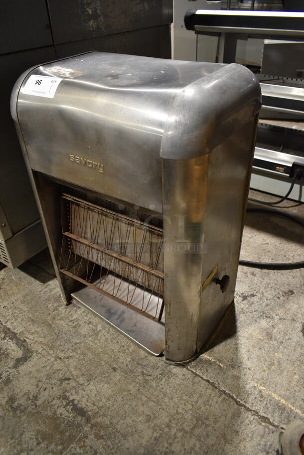 Savory Stainless Steel Commercial Countertop Toaster. Cannot Test Due To Plug Style - Image 2 of 5
