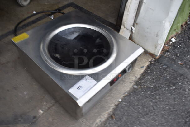 2019 Xuzhong ZX-X9 Commercial Stainless Steel Electric Countertop Wok Induction Cooker With 1 Burner. 220V.  - Image 2 of 4