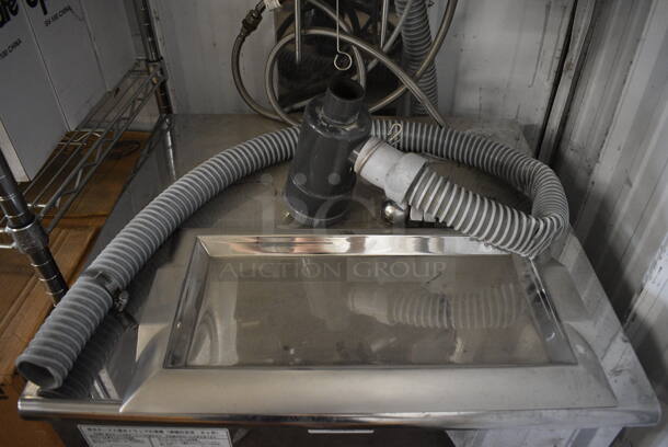 Ricemini Model RM-401AG Metal Commercial Floor Style Rice Washing Machine. 100 Volts, 1 Phase. 24x27x73 - Image 5 of 6