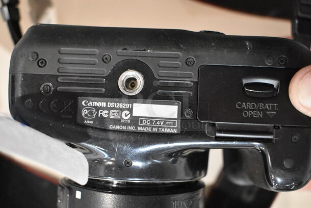 2 Canon Rebel T3 Digital Cameras w/ Lens and Strap. Comes w/ 3 Battery, 1 Charger, 2 Lens Caps. 2 Times Your Bid! - Image 12 of 12