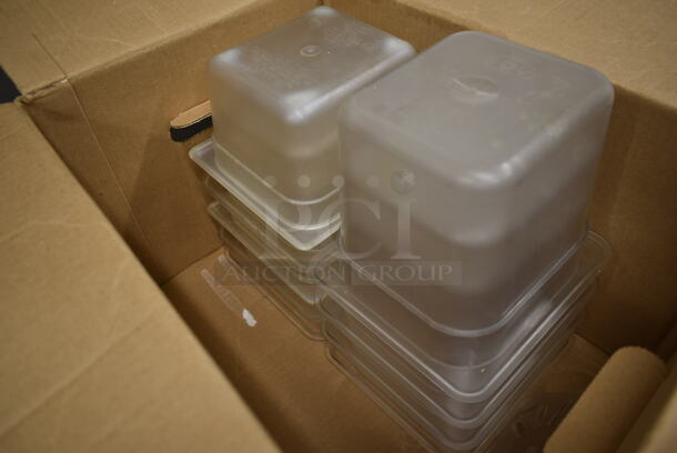 ALL ONE MONEY! Lot of Various Poly Clear Drop In Bins - Image 2 of 3